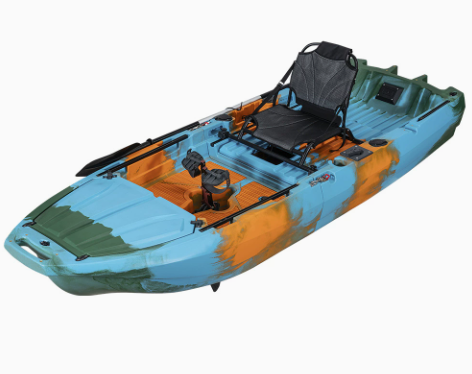Fishing Kayak Pedal Drive - Rollgeformtes Kajak-Spleißboot, Einzelkajak, zehn Fuß langes
