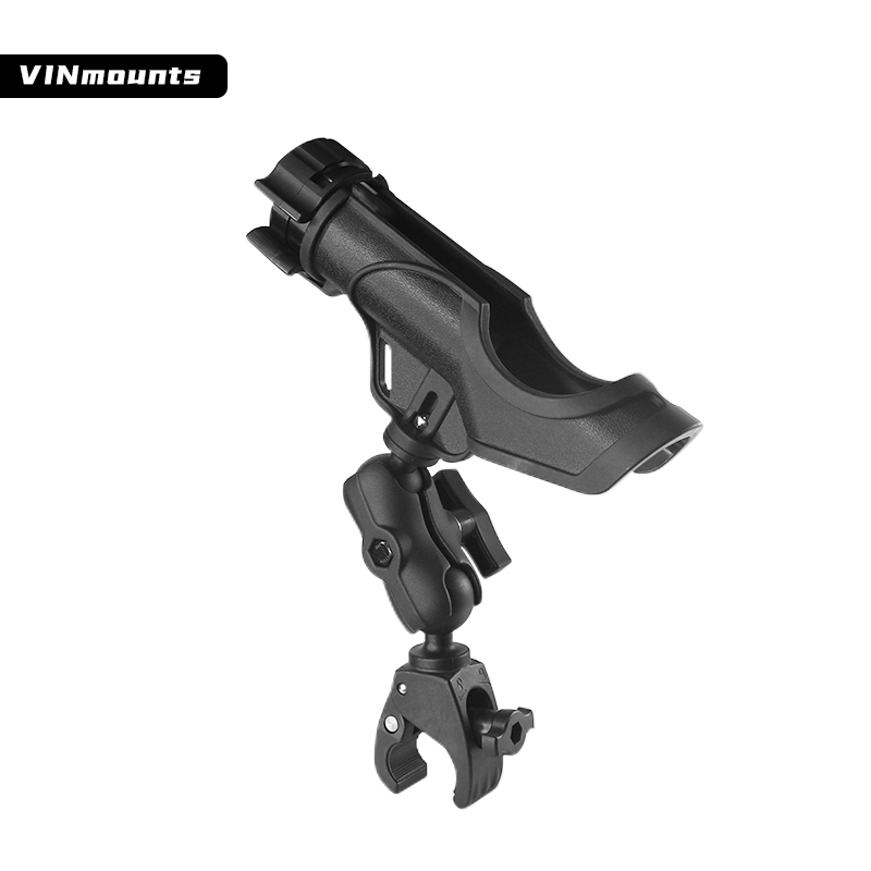 Fishing Kayak Rod Holder - VIN Mounts Angelrutenhalterung 360 Grad Verstellbar