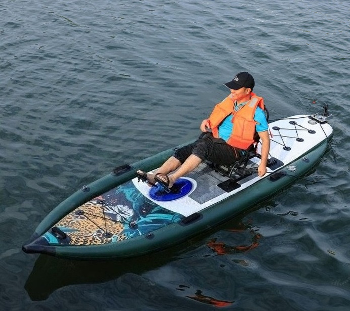 Outdoor-Profi-Einpersonenkajak – Fishing Kayak Pedal Drive Bewertung und Preis