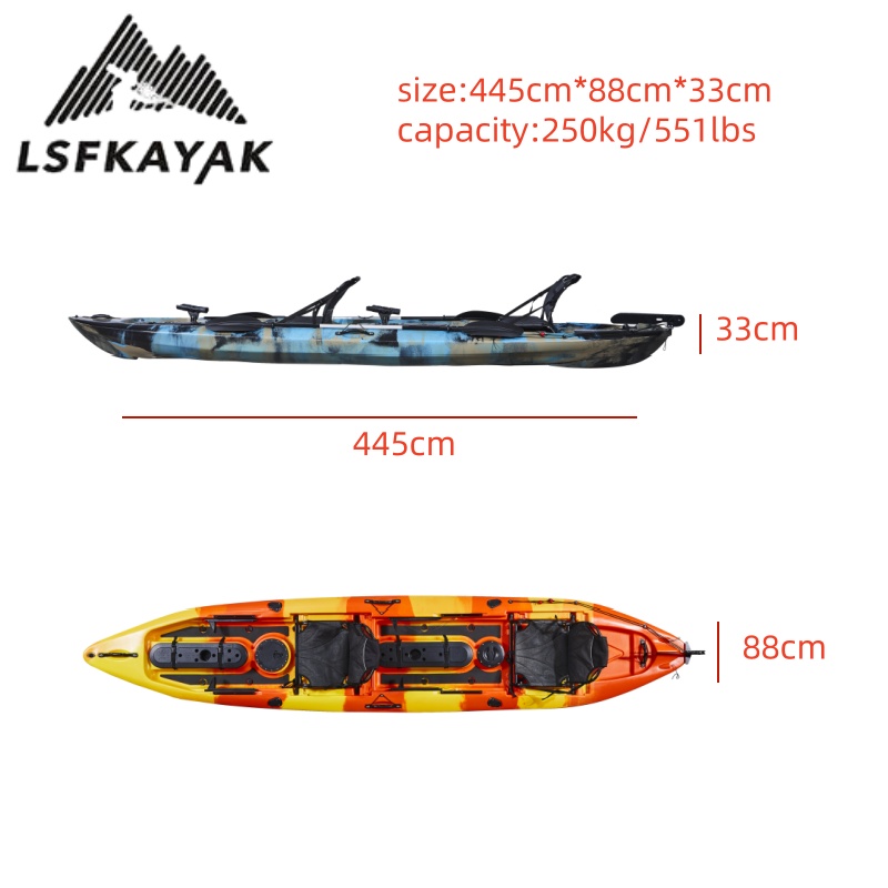 2025 Fabrik-Großhandel 2-Perso – Fishing Kayak Paddle Bewertung und Preis