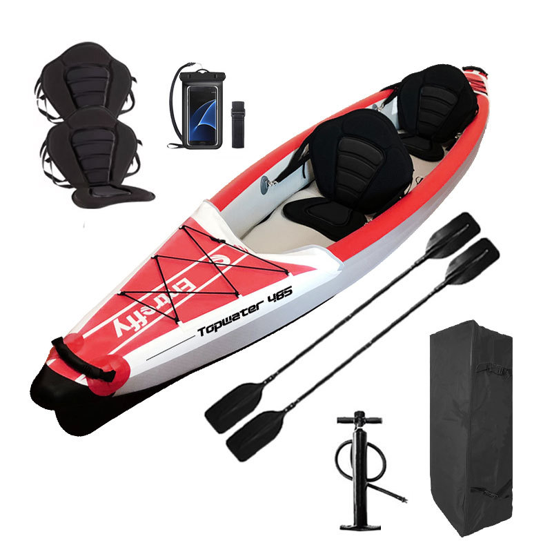 Beliebtes aufblasbares faltbar – Fishing Kayak Sit In Bewertung und Preis