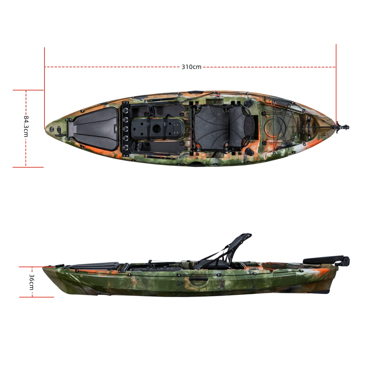 LSF Erstklassiges Einzel-Angel – Fishing Kayak Rod Holder Bewertung und Preis